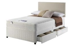 Silentnight - Travis Memory Cushiontop Small - Double 4 Dr - Divan